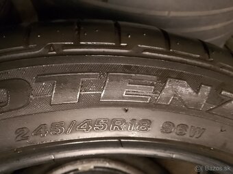 2x letné pneumatiky 245/45 r18 - 4