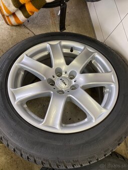 Alu disky 5x112 + zimné 225/55 R17 Audi ALLroad - 4