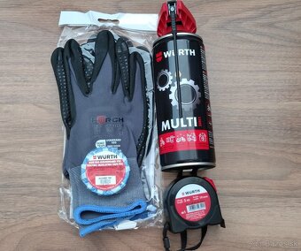 Wurth-Forch balíček pre kutilov;rukavice,meter,mazivo,páska - 4