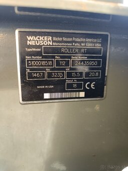 Vibrační válec Wacker Neuson RTKx-SC 3 - motor KUBOTA - 4