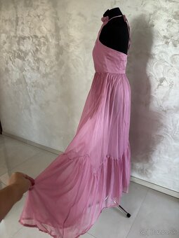 Spoločenské hodvábne šaty - 4