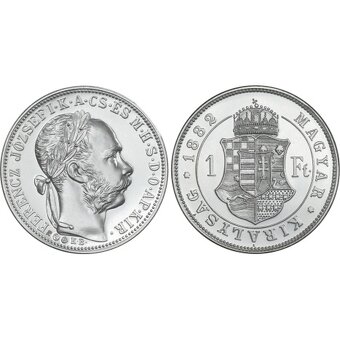 Strieborné mince Gulden - Zlatník / 300 kusov - - 4