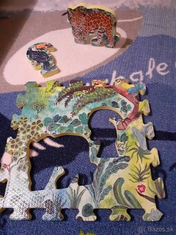 Penové Puzzle Zvieratá - PODLOŽKA - 4