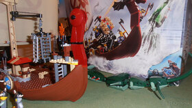 Lego 7018 - Vikings - Vikingská loď a Midgarský had - 4