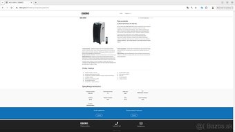 Predám odparovaciu klimatizáciu EBERG NES 8095 s ionizačnou - 4