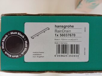 HANSGROHE 700 RAINDRAIN MATCH sprchový žľab - 4