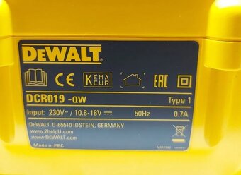 Nové Aku rádio FM / AM Dewalt DCR019 - 4