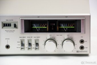 TECHNICS RS-M205 / strieborný japonský tapedeck - 4