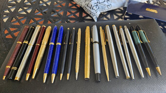 Zbierka značkových atramentových a guličkových pier - 4