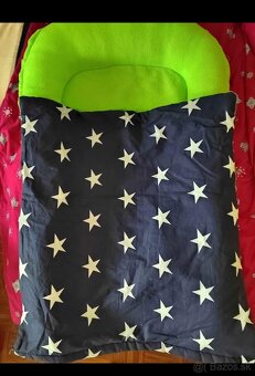 Hniezdo s deckou a vankušíkom pre bábätka - 4