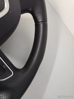 Kožený multifunkčný volant audi a6 c6 a4 b7 a3 8p - 4