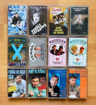 MC kazety - SK a CZ interpreti, skupiny - 4