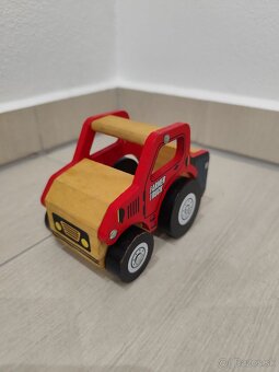 Predam dreveny vlacik + auticko - 4