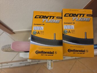 predám bicykel 16" pre dievča + náhradné duše - 4