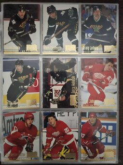 Predám hokejové kartičky ultra fleer 94-95 set druha seria - 4