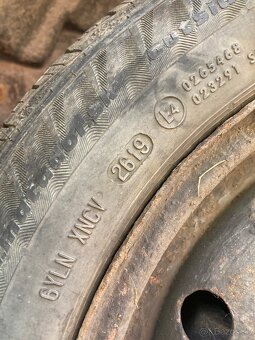 Pneu Zimné 195/55 R15 70%stav - 4