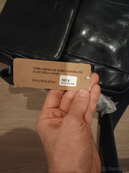 Predam pansku koženú kabelku - 4