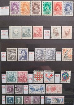 Známky ČESKOSLOVENSKO – 3 - 4