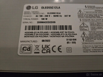 LG OLED55C12LA 4K 55" - 4