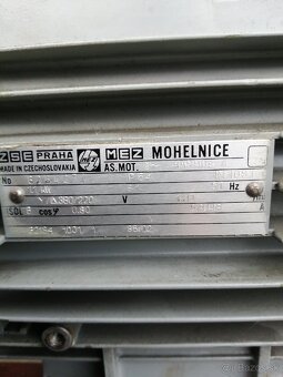 Elektromotor MEZ Mohelnice 1,1kW 1410ot /min 400V - 4