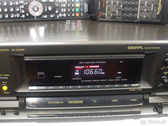 235W Zosilnovac + Tuner = Receiver TECHNICS SA-GX690 = JAPAN - 4