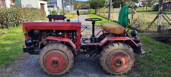 Malotraktor domácej výroby klbový 4x4 pohon - 4