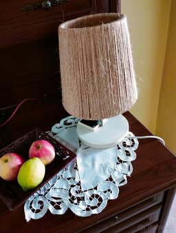 Predám ručne robený sisalovú lampu - 4