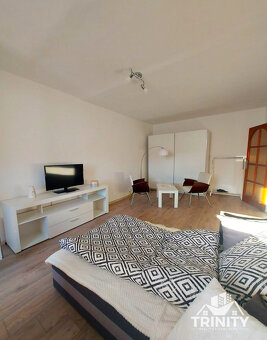 Na prenájom kompletne zariadený 1-izbový byt s balkónom v me - 4