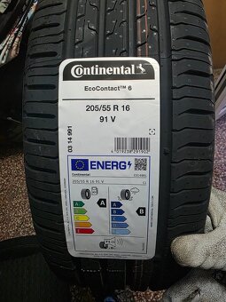 Letne pneu 205/55 r16 Continental - 4