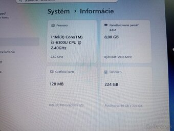 Lenovo Thinkpad T470 , Windows 11 , Intel core i5 , 8gb ram - 4