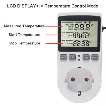 Zásuvkový termostat KETOTEK KT3100 - 4
