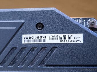 Predám grafickú kartu Gigabyte Rx 5500 xt 8gb - 4