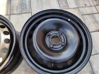 4x100 r15 plechové disky Renault, Dacia - 4