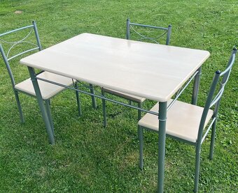Set , kuchynský stôl so stoličkami - 4