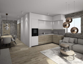 PREDAJ: 2i apartmán 57,57m2 pod lyž.vlekom Čierny Balog - 4