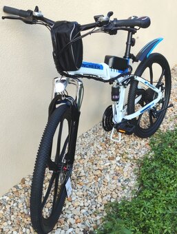 Celoodprúžený skladací ANCHEER 250W ALU rám, Shimano prevody - 4