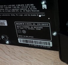 Sony STR-DN1010 7.1 + Reproduktory 5.1    NOVA CENA‼️ - 4