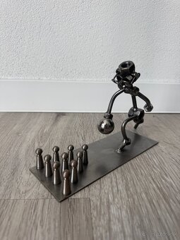 Štýlová kovové postavičky - figúrky - 4