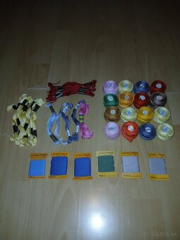 Drevená obruč na plátno s novými bavlnkami - 4