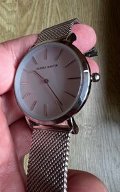 Strieborne Damske hodinky Hannah Martin - 4