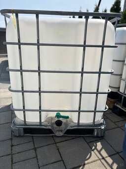 IBC NADOBA NADRZ 1000l ,600 Kontajner,plastovà nadrz - 4