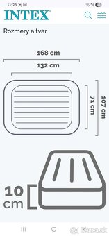 Detská nafukovacia posteľ Kidz Travel Bed Set - 4