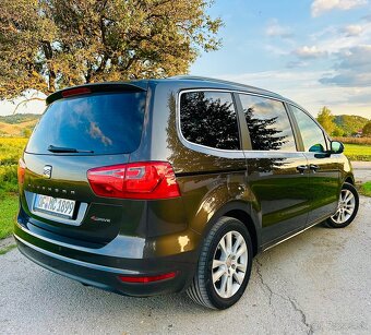 SEAT ALHAMBRA 2.0 TDI 4x4 rok 2014 alkantara 7 miestna - 4