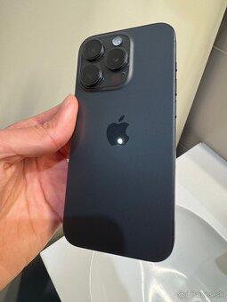 iPhone 15 PRO 128GB ČIERNY V TOP STAVE 90% BATÉRIA - 4