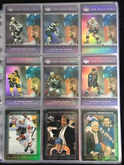 Wane Gretzky hokejove kartičky Gretzky exclusive set 1-99 - 4