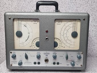 4-250MHz 》Wobbelsender Grundig model 6016 》lampový Vobler - 4