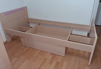 Dievčenská posteľ 90x200cm + rošt - 4