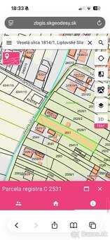 Predám pozemok Liptovske Sliace - 4