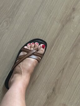 Zara kožene sandale (40) - 4