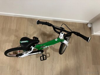 Detský bicykel Woom 2 zelený - 4